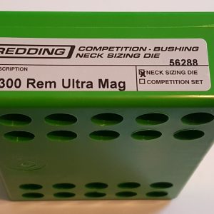 56288 Redding Competition Bushing Neck Die 300 Rem Ultra Magnum RUM