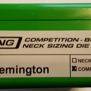 58111 Redding Type-S Competition Bushing Neck Die Set 223 Rem