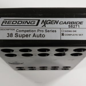 58271 Redding NxGEN Carbide Competition PRO SERIES Die Set 38 Super