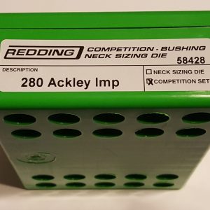 58428 Redding Type-S Competition Bushing Neck Die Set 280 AI