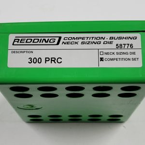 58776 Redding Type-S Competition Neck Die Set 300 PRC