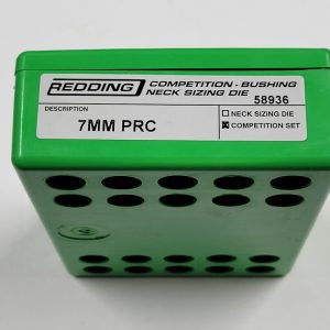 58936 Redding Type-S Competition Neck Die Set 7mm PRC