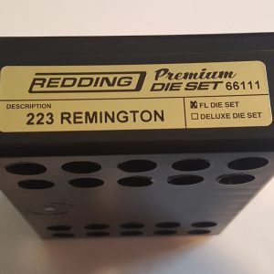 66111 Redding 2-Die PREMIUM Full Length Die Set 223 Remington