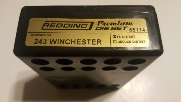 66114 Redding 2-Die PREMIUM FL Die Set 243 Winchester