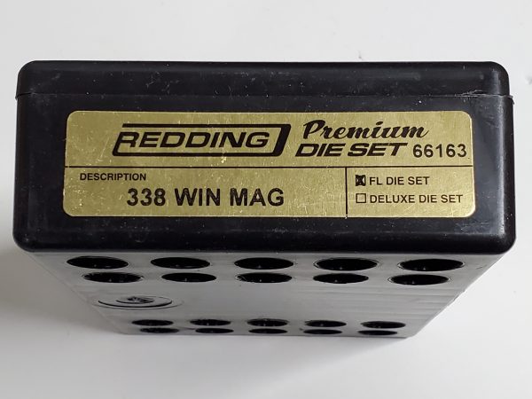 66163 Redding 2-Die PREMIUM Full Length Set 338 Winchester Magnum
