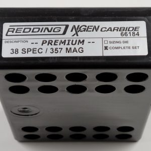 66184 Redding Premium NXGen Carbide 3-Die Set 38 Spl 357 Mag