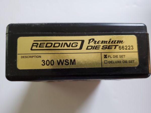66223 Redding 2-Die PREMIUM Full Length Die Set 300 WSM