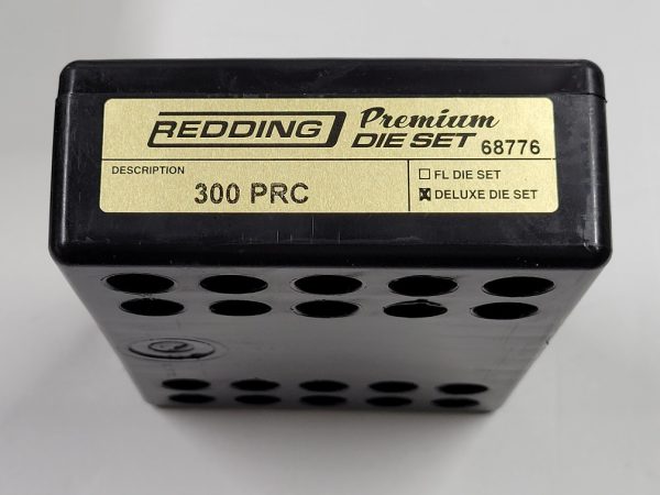 68776 Redding 3-Die PREMIUM Deluxe Die Set 300 PRC