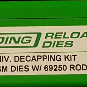 69500 Redding Universal Decapping Die KIT 3 Pieces