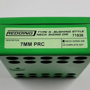 71936 Redding Type-S Neck Bushing Sizing Die 7mm PRC