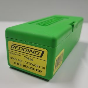 75666 Redding Body Sizing Die 20 B.R. Remington