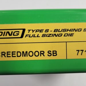 77103 Redding Type-S FL Bushing SMALL BASE Die 6.5 Creedmoor