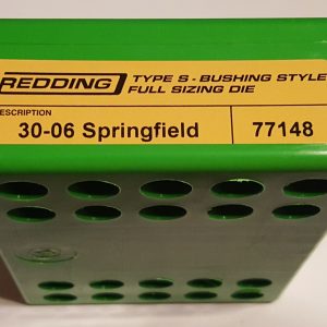 77148 Redding Type-S Full Length Bushing Size Die 30-06 Springfd