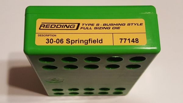 77148 Redding Type-S Full Length Bushing Size Die 30-06 Springfd