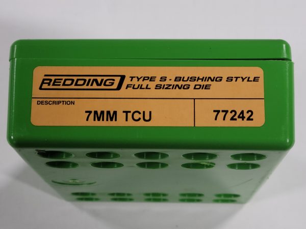 77242 Redding Type-S Full Length Bushing Die 7mm TCU