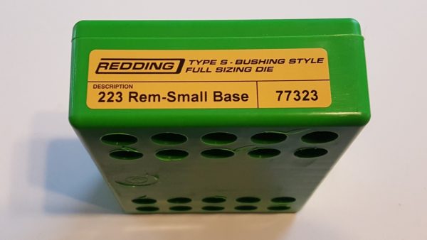 77323 Redding Type-S Full Length Bushing SMALL BASE Die 223 Rem