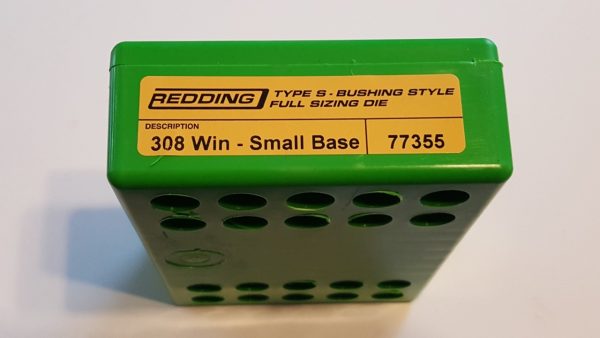 77355 Redding Type-S Full Length Bushing SMALL BASE Die 308 Win