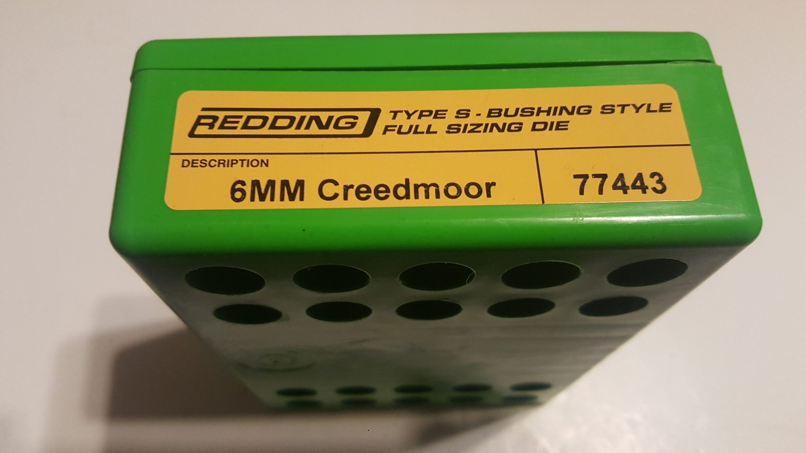 Redding 75446 Body Sizing Die – 6.5 Creedmoor – New In Box – USA Made