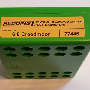 77446 Redding Type-S Full Length Bushing Size Die 6.5 Creedmoor