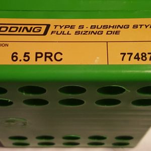 77487 Redding Type-S Full Length Bushing Size Die 6.5 PRC