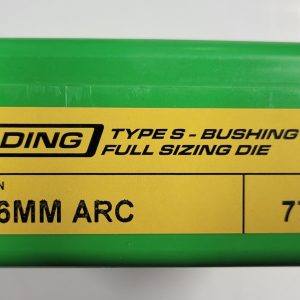77674 Redding Type-S Full Length Bushing Die 6mm ARC