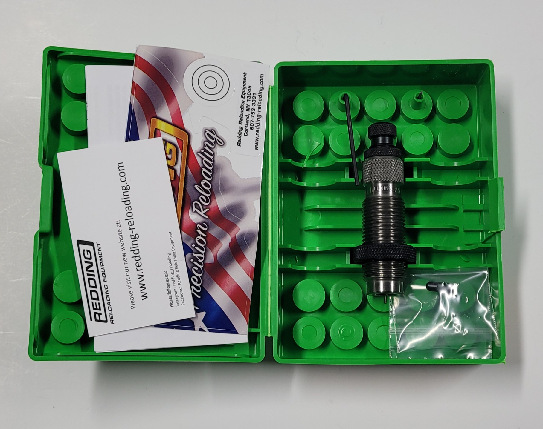 77960 Redding Type-S Full Length Bushing Size Die 25 Creedmoor - Image 2