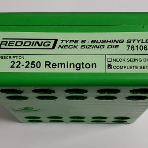 78106 Redding 3-Die Type-S Die Set 22-250 Remington