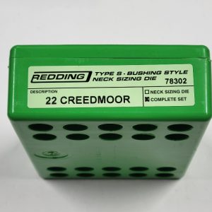 78302 Redding 3-Die Type-S Die Set 22 Creedmoor