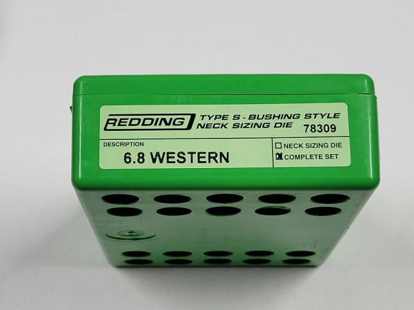 78309 Redding 3-Die Type-S Die Set 6.8 Western