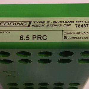 78487 Redding 3-Die Type-S Die Set 6.5 PRC