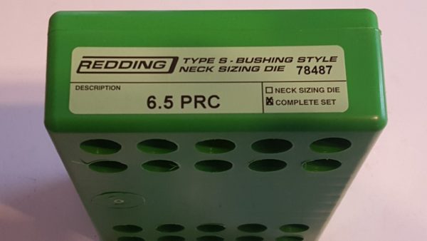 78487 Redding 3-Die Type-S Die Set 6.5 PRC