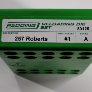 80125 Redding 2-Die Full Length Die Set 257 Roberts