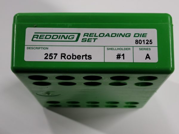80125 Redding 2-Die Full Length Die Set 257 Roberts