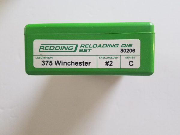 80206 Redding 3-Die Straight Wall Full Length Set 375 Winchester