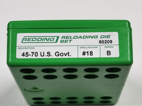 80209 Redding 3-Die Full Length Die Set 45-70 Government