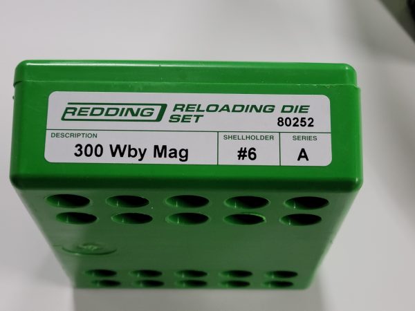 80252 Redding 2-Die Full Length Die Set 300 Weatherby Magnum