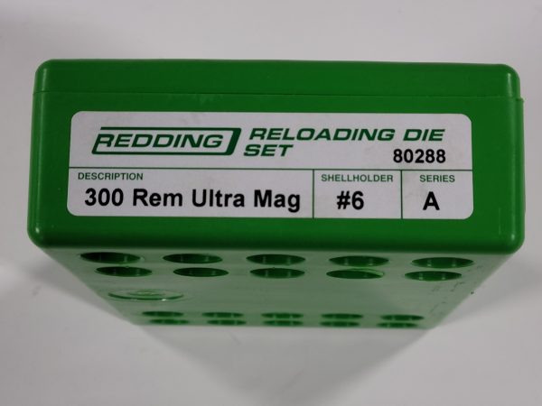 80288 Redding 2-Die Full Length Die Set 300 Remington Ultra Magnum RUM
