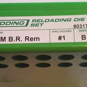 80317 Redding 2-Die Full Length Die Set 6mm Benchrest Remington