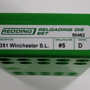 80462 Redding 2-Die Full Length Die Set 351 Winchester SL