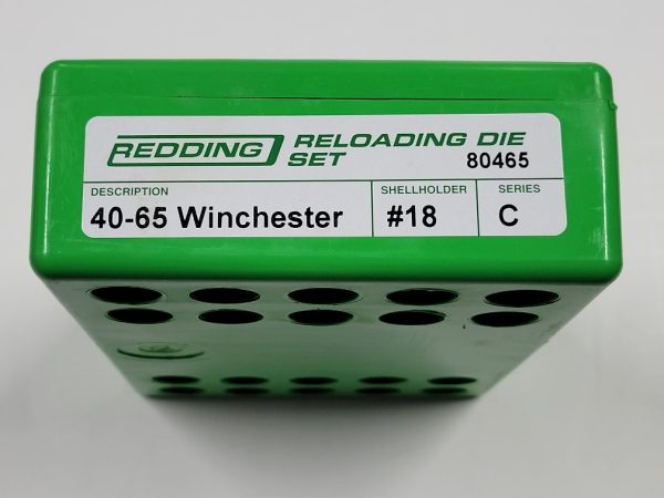 80465 Redding 3-Die Full Length Die Set 40-65 Winchester
