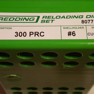 80776 Redding 2-Die Full Length Die Set 300 PRC