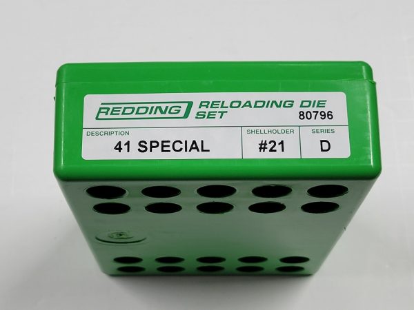 80796 Redding 3-Die Full Length Die Set 41 Special