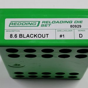 80929 Redding 2-Die Full Length Die Set 8.6 BLACKOUT
