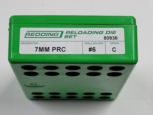 80936 Redding 2-Die Full Length Die Set 7mm PRC
