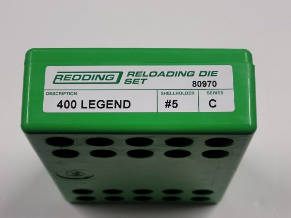 80970 Redding 3-Die Full Length Fireball Die Set 400 Legend