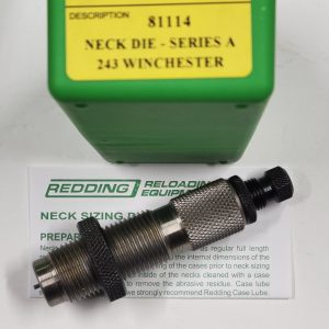 81114 Redding Bottleneck Neck Sizing Die 243 Winchester