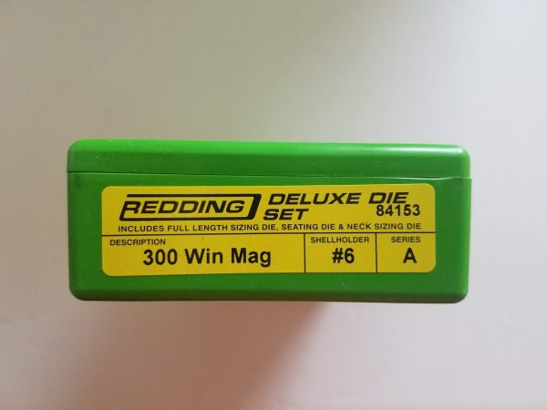 84153 Redding 3-Die Full Length/Neck Die Set 300 Win Mag