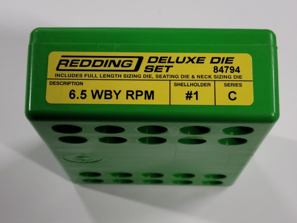 84794 Redding 3-Die Full Length / Neck Die Set 6.5 Weatherby RPM