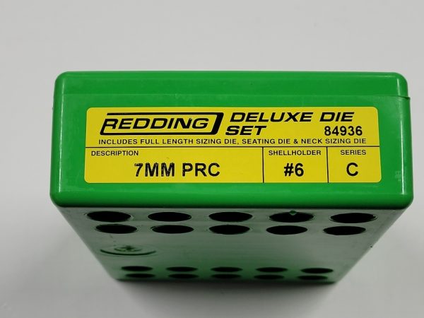 84936 Redding 3-Die Deluxe Die Set 7mm PRC