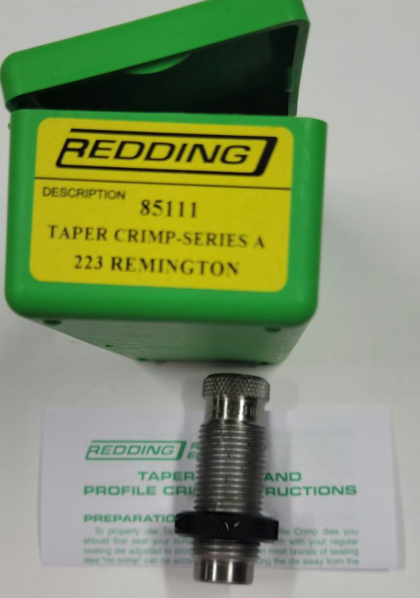 85111 Redding 223 Remington Taper Crimp Die